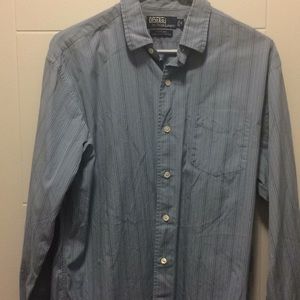 Polo by Ralph Lauren blue long sleeve shirt M